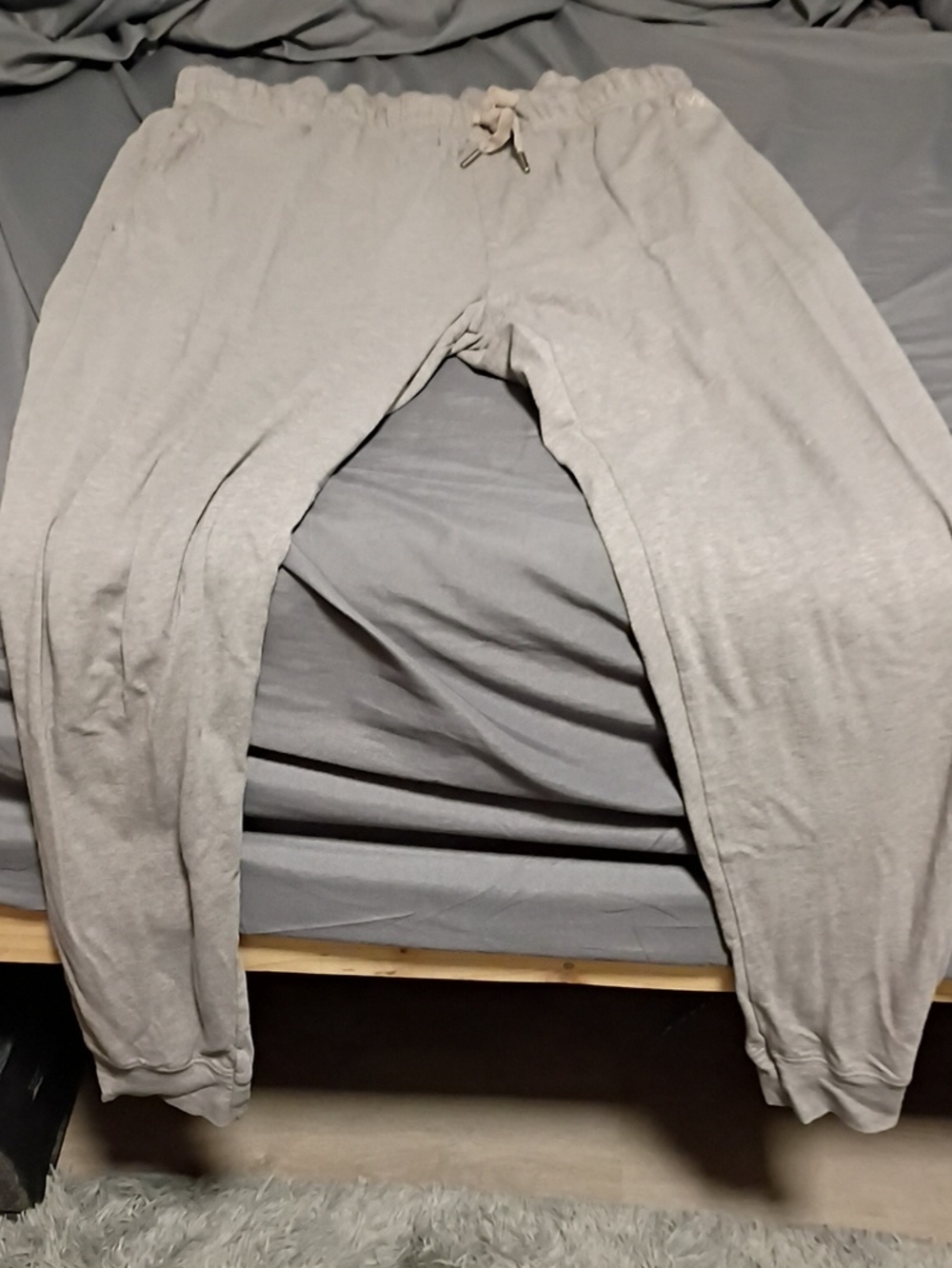 Calvin Klein Light Gray Men's Drawstring Sweatpants